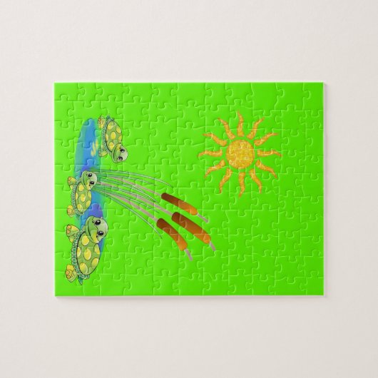 Puzzle Turtle (Horizontal)
