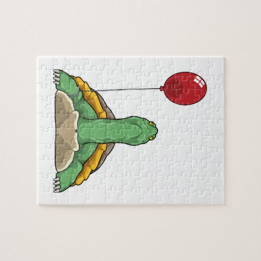 Puzzle Turtle Balloon (Horizontal)