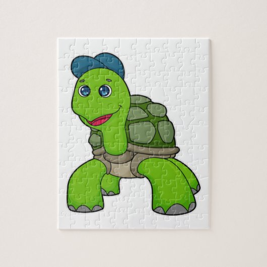 Puzzle Turtle Cap (Vertical)