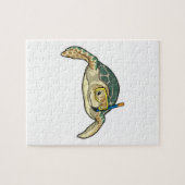 Puzzle Turtle Diver Snorkel (Horizontal)