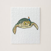 Puzzle Turtle Diver Snorkel (Vertical)