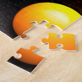 Puzzle Turtle mignonne avec ballons de piscine (Côté)