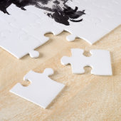 Puzzle Tuschekunst chinois avec motif canard (Côté)