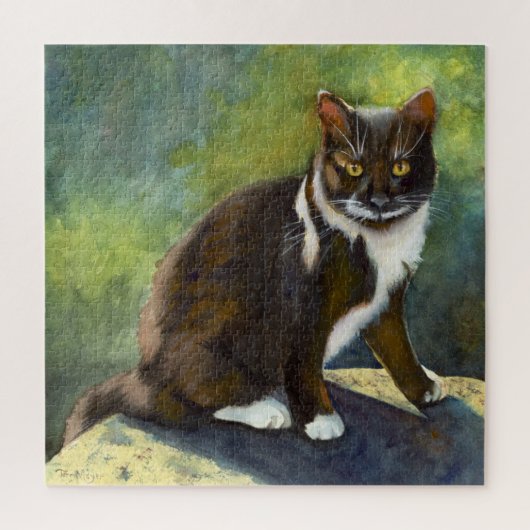 Puzzle Tuxedo Chat - Posé pour le mal (Vertical)