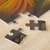 Puzzle Tuxedo Chat récolte d'automne Thankgiving (Côté)