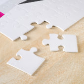 Puzzle tuxedo rose (Côté)