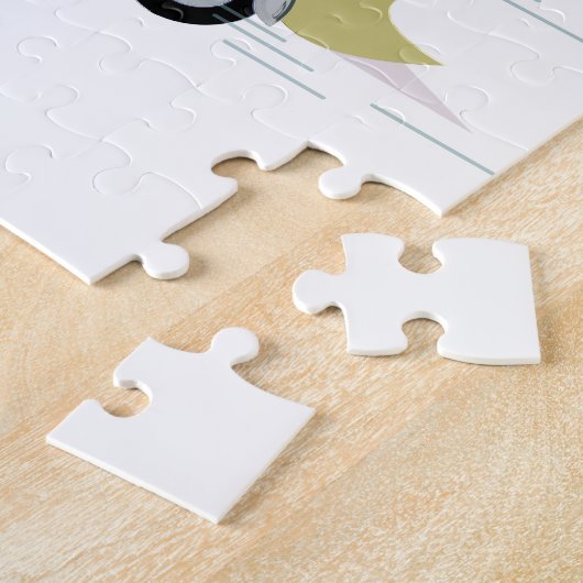 Puzzle Tweeter sur une tortue (Côté)