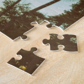 Puzzle Twilight Tropical : Cocout Palm Silhouette (Côté)