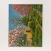 Puzzle Twin Blossoms - Peinture sur le chemin de jardin p (Vertical)
