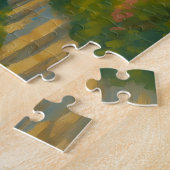 Puzzle Twin Blossoms - Peinture sur le chemin de jardin p (Côté)