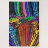 Puzzle Twirlers colorés Abstraits / Poussés et Pinchés / (Vertical)