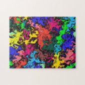 Puzzle Twirls colorés Abstraits / (Horizontal)