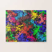 Puzzle Twirly coloré Abstrait / (Horizontal)