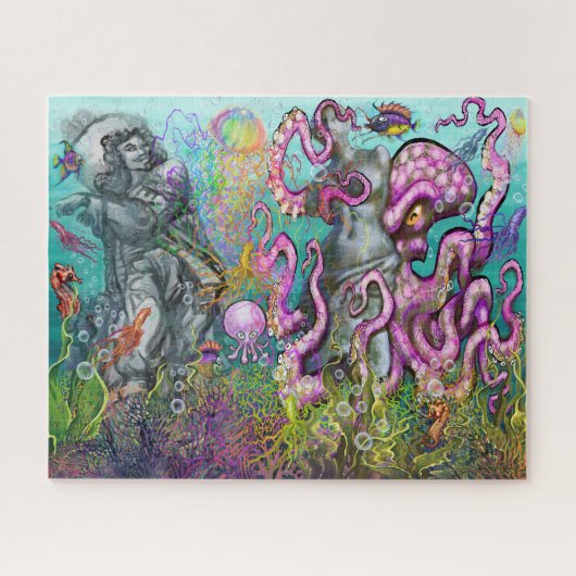 Puzzle Twisted Tentacles (Horizontal)