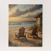 Puzzle Two Chairs on a Beach (Vertical)
