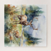 Puzzle Two Deer (Horizontal)