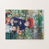 Puzzle Two Sisters - Renoir Impressionist Painting 1881 (Horizontal)