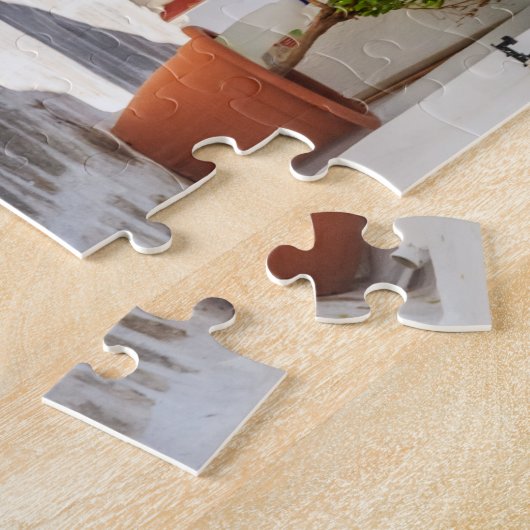 Puzzle typical street à Mykonos (Côté)