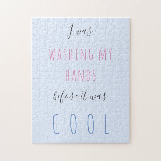 Puzzle Typographie de texte personnalisée humour de quara (Vertical)