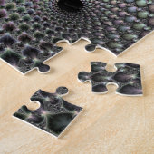 Puzzle Typographie d'illusion optique Hélix géométrique (Côté)