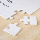 Puzzle Typographie moderne graduation simple minimum c (Côté)