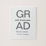 Puzzle Typographie moderne graduation simple minimum c<br><div class="desc">conception</div>