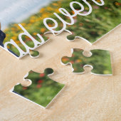 Puzzle Typographie rétro Meilleur père jamais Fête des pè (Côté)