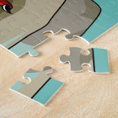Puzzle Tyrannosaurus Rex Boss Assis À Un Bureau. (Côté)