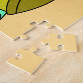 Puzzle Tyrannosaurus Rex Habillé Comme Leonidas. (Côté)