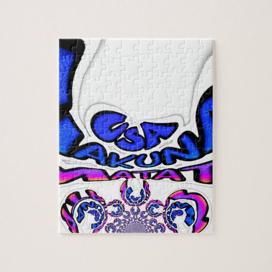 Puzzle U.S.A belle conception de devis extraordinaire (Vertical)