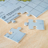 PUZZLE U.S. CARTE, 1776-1884 (Côté)