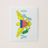 Puzzle U.S. Les Îles Vierges (Vertical)