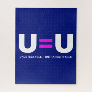 Puzzle U=U VIH non détectable égale non transmettable