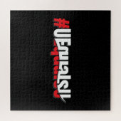 Puzzle UEqualsU VIH Indétectable Art non transmettable (Horizontal)