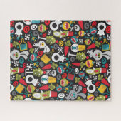 Puzzle Ugly Christmas and Happy New Year (Horizontal)