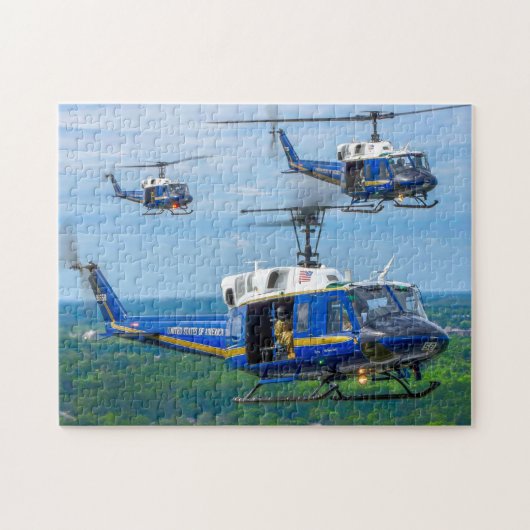 Puzzle UH-1N IROQUOIS (11x14 POUCES) (Horizontal)
