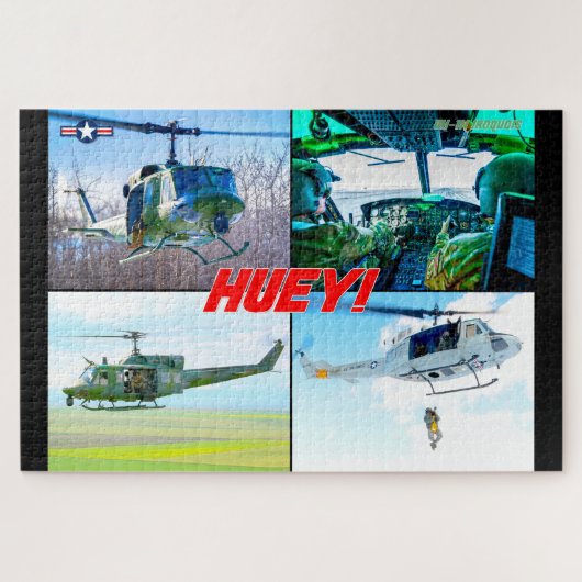 Puzzle UH-1N IROQUOIS (20x30 POUCES) (Horizontal)