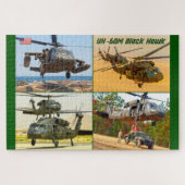 Puzzle UH-60M NOIR HAWK (20x30 POUCES) (Horizontal)
