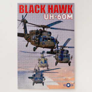Puzzle UH-60M NOIR HAWK (20x30 POUCES)