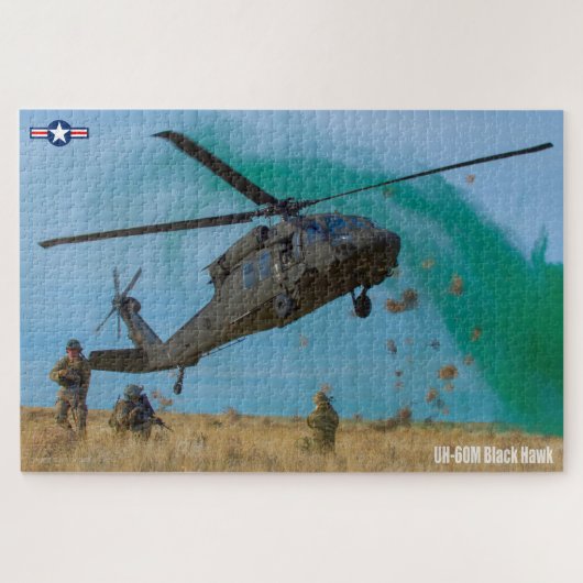 Puzzle UH-60M NOIR HAWK (20x30 POUCES) (Horizontal)