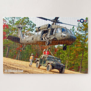 Puzzle UH-60M NOIR HAWK (20x30 POUCES)