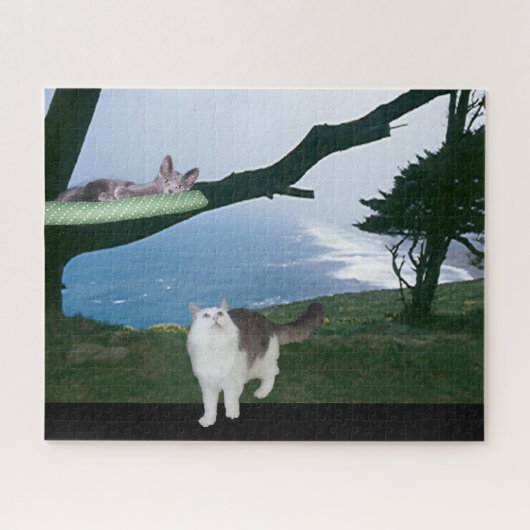 Puzzle - Uit op een Limb Legpuzzel (Horizontaal)