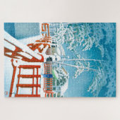 Puzzle Ukiyoe - hasui - No.24 Pont Yakumo le Nagata ... (Horizontal)