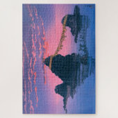 Puzzle ukiyoe - hasui - No.25 Les deux rochers de ... (Vertical)