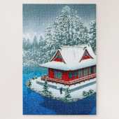 Puzzle Ukiyoe - hasui - No.26 Neige au parc Inokashira - (Vertical)