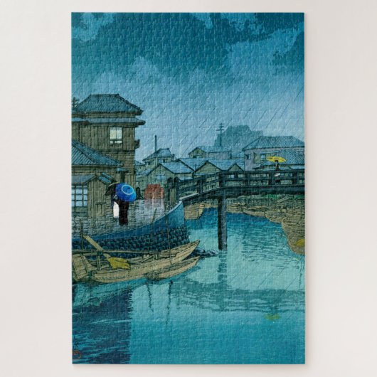 Puzzle ukiyoe - hasui - No.39 Shinagawa -   (Vertical)