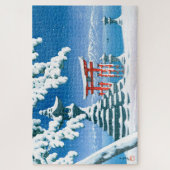 Puzzle ukiyoe - hasui - No.4 Neige à Itsukushima - (Vertical)