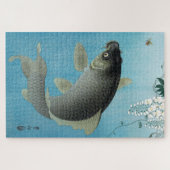 Puzzle Ukiyoe [Koson] Carp Leaping (Horizontal)