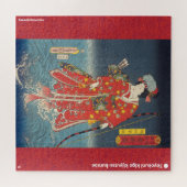 Puzzle ukiyoe - Kusunoki Koma hime - magicien japonais - (Horizontal)