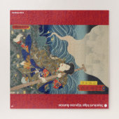 Puzzle ukiyoe - Nanakusa Shirō - magicien japonais - (Horizontal)